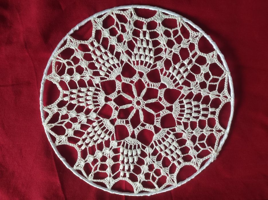 Łapacz snów szydełko różne rozmiary i wzory