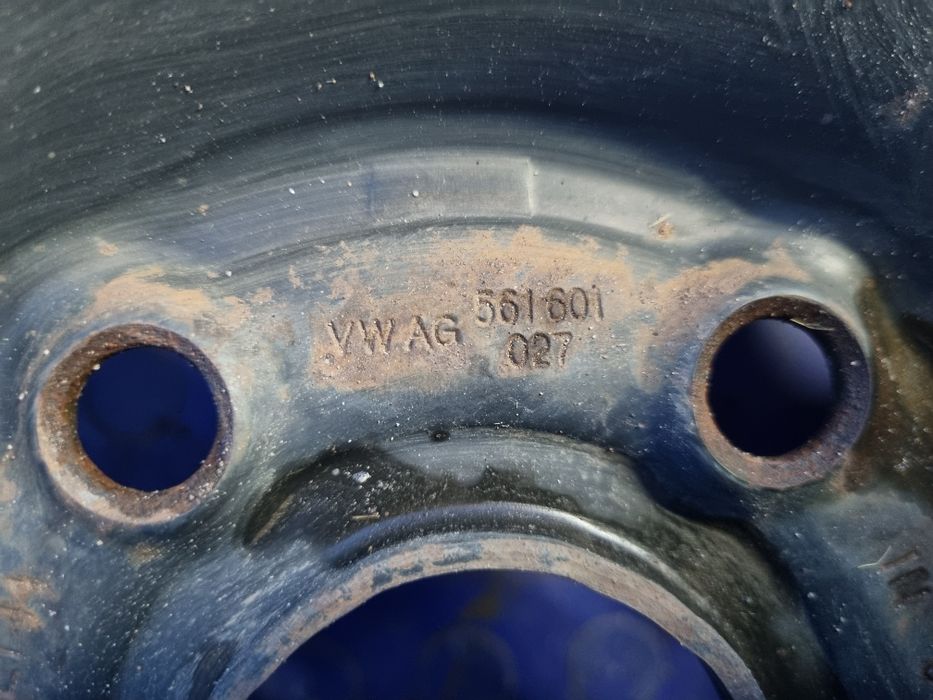 FELGA stalowa VOLKSWAGEN 16" 6,5J ET 44 5x112 Oryginał OEM