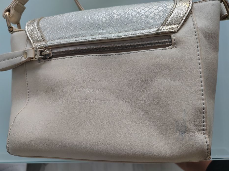 Torebka Monnari beż złoto