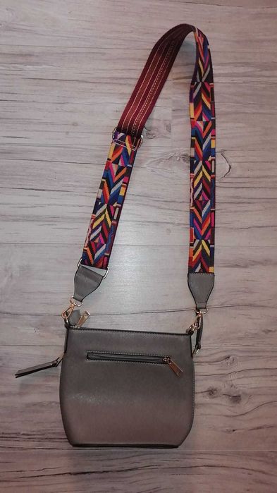 Torebka z kolor paskiem