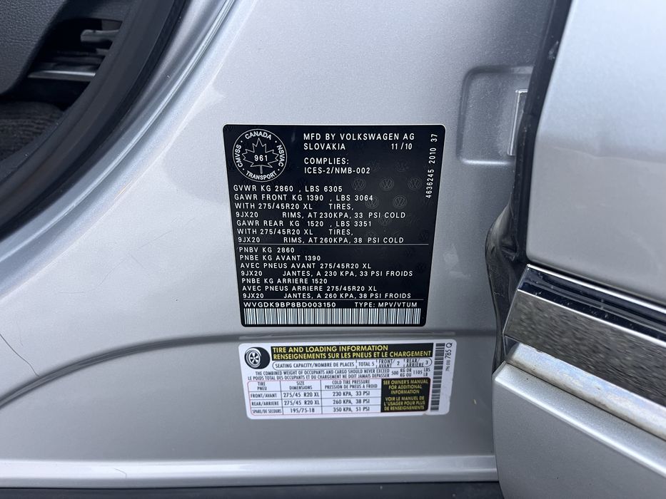 Vw touareg nf 3.0 TDI