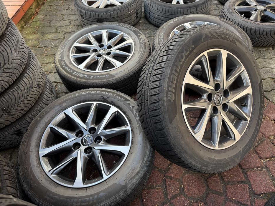 Felgi aluminiowe 17" 5x114,3 Mazda CX-5 z oponami zimowymi