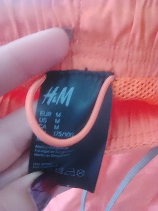 Szorty damskie pomarańcz