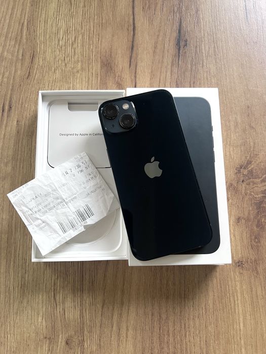 iPhone 13 128GB | 84% baterii | Czarny | Stan Bardzo dobry