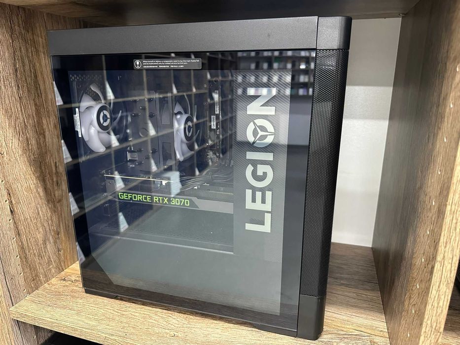 Komputer Lenovo Legion T5 26AMR5 RYZEN 7 5800/16GB/512GB/RTX 3070 stan bdb gwarancja