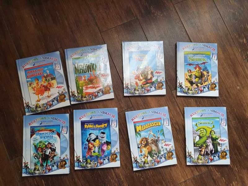 Zestaw 8 tomów "Kultowe Animacje"