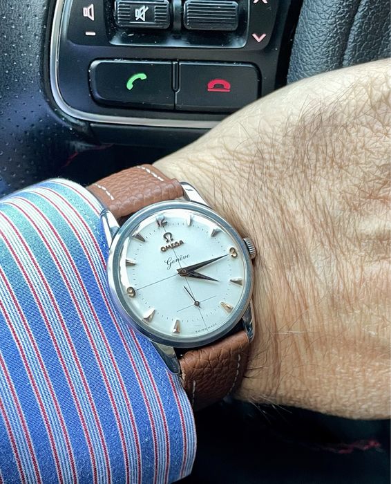 Omega Genève “Cross Hair” dial