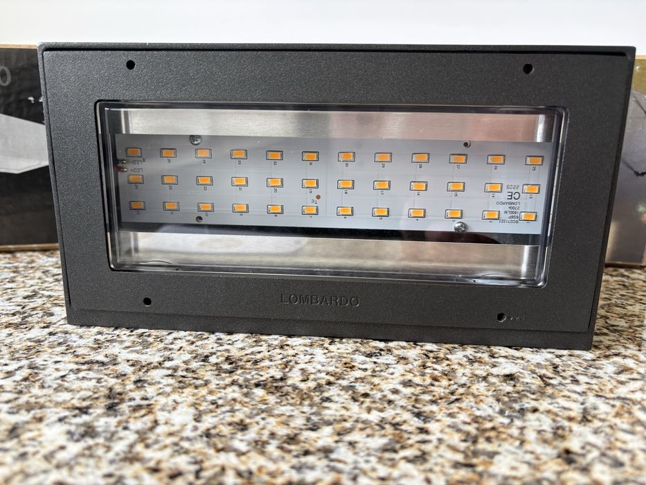 Luz de parede/candeeiro Interior/Exterior Antracite