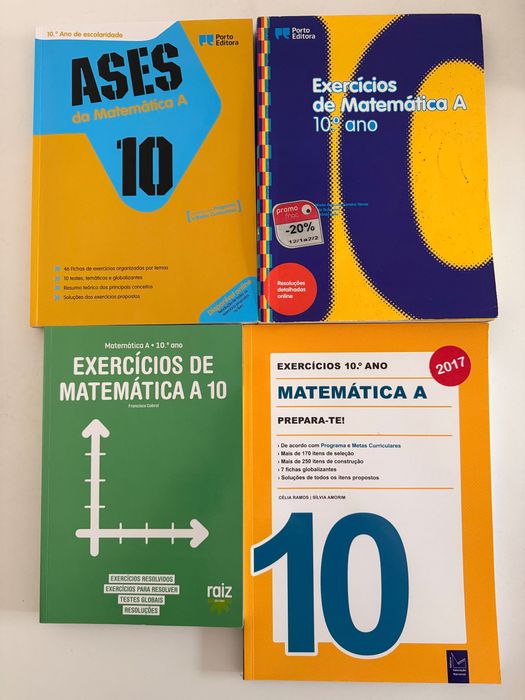 Livros de Matemática – 10.º Ano