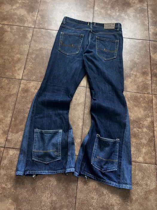 Vintage streetwear archive flared jeans jaded london type