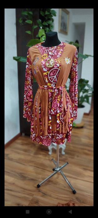 Kostium przebranie hipisów S-M