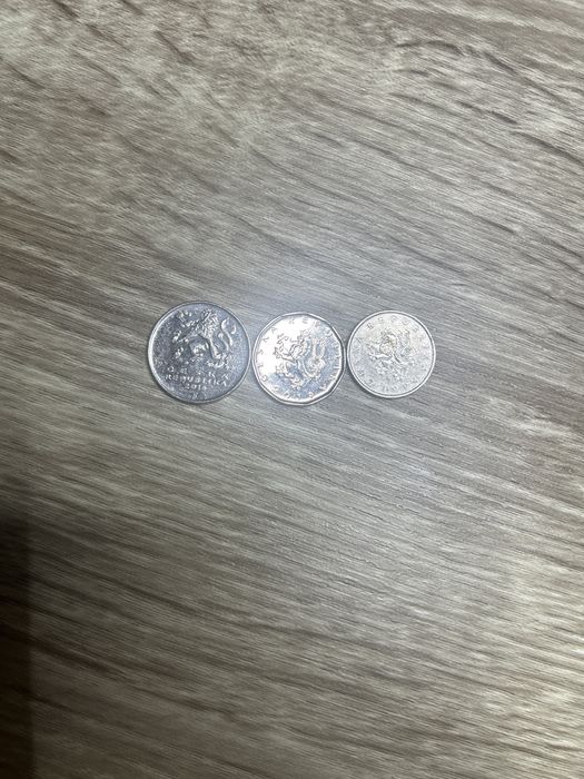 Moedas da republica tcheca