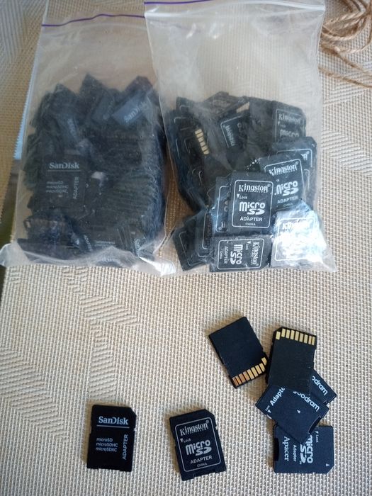 130+ шт MicroSD2SD адаптер з MicroSD до SD лот
