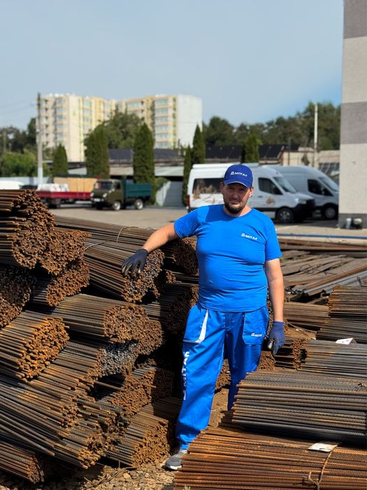 Арматура А500 8 10 12 14 16 18 20 22 25 28 32 мм Чернівці