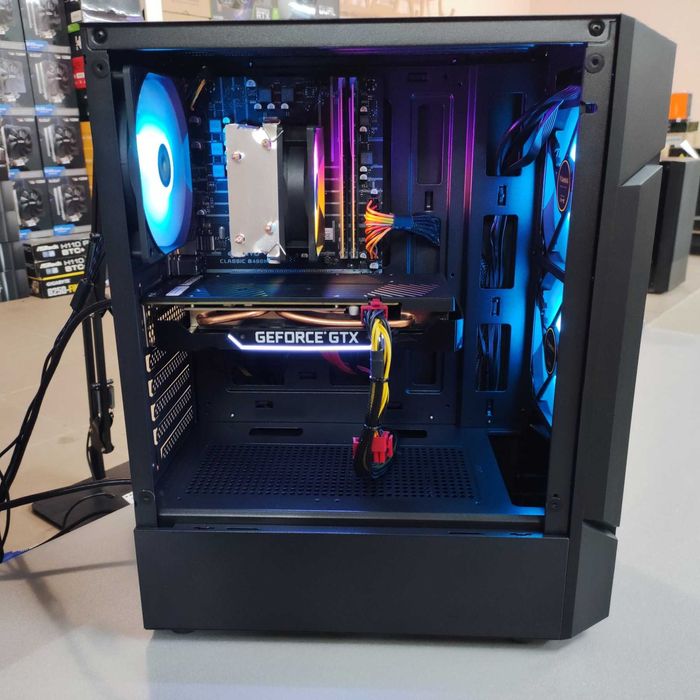 Компютер Новий Ryzen 5 5500, 32GB DDR4, GTX 1660 Super 6GB, SSD 512GB