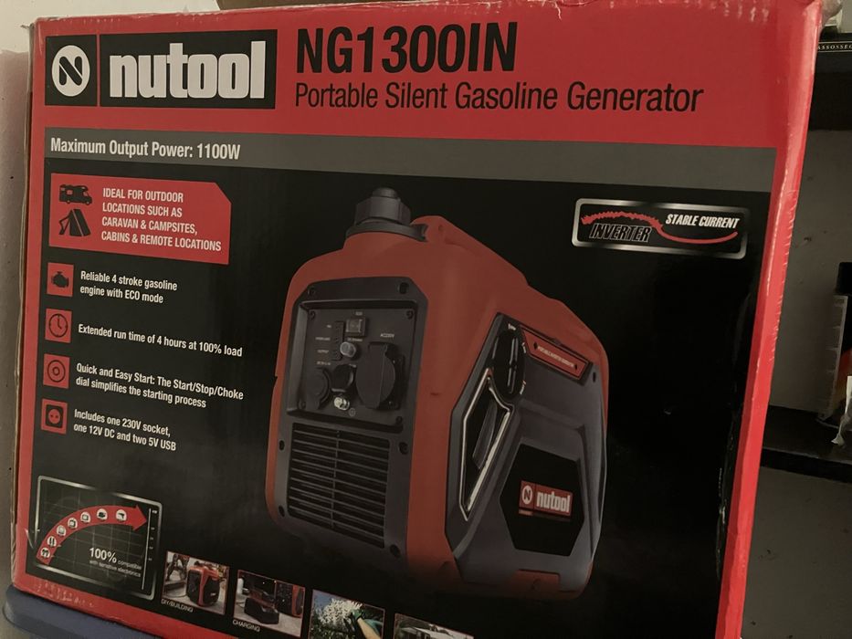 Gerador nutool ng1300IN 4 tempos