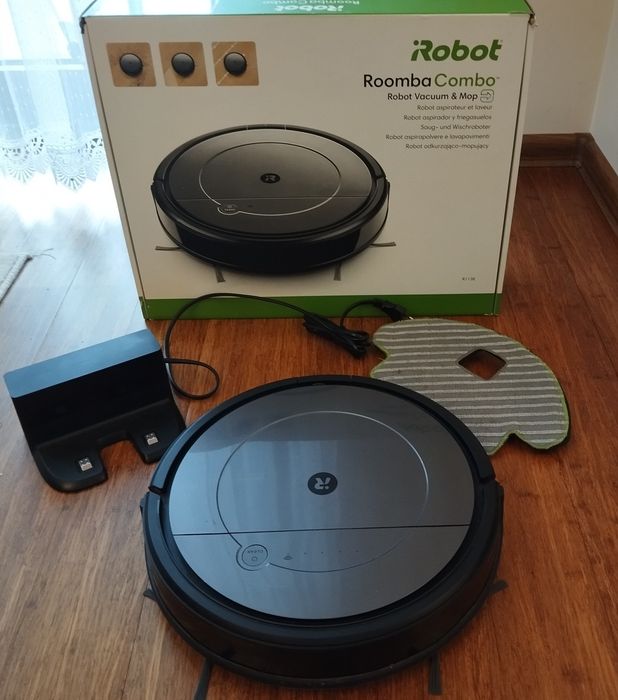IRobot Roomba Combo R1138, odkurzacz robot roomba, robot sprzątający