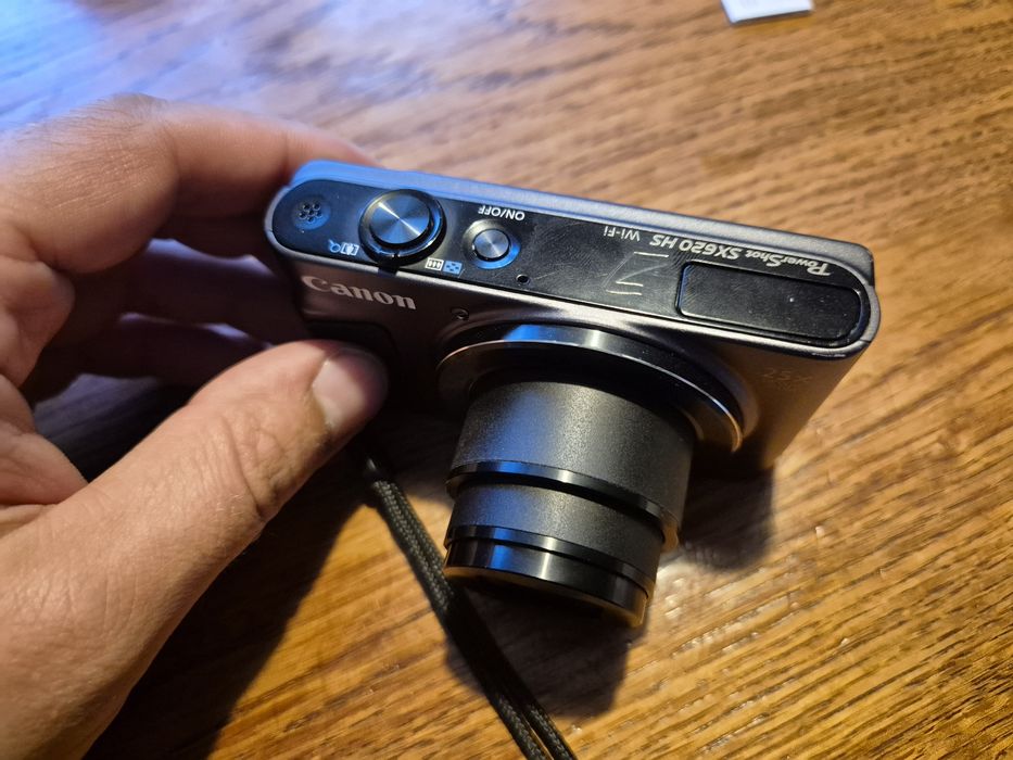 Canon PowerShot SX620 HS – 25x Zoom, Wi-Fi | Stan bardzo dobry, 100% sprawny