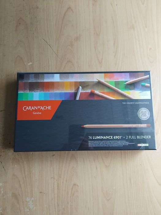 Komplet kredek Caran D Ache 76 szt. LUMINANCE 6901
