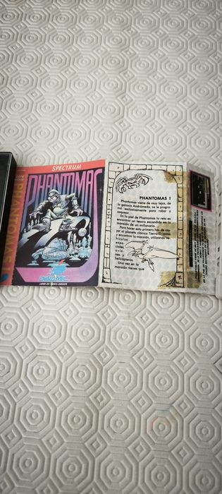 Jogo ZX Spectrum - Phantomas 1 (Dinamic Software 1986 CIB)