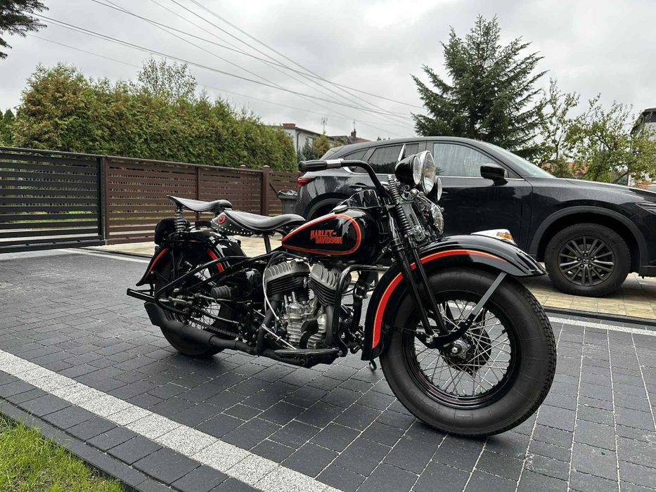 Motocykl Harley Davidson WLA 1942