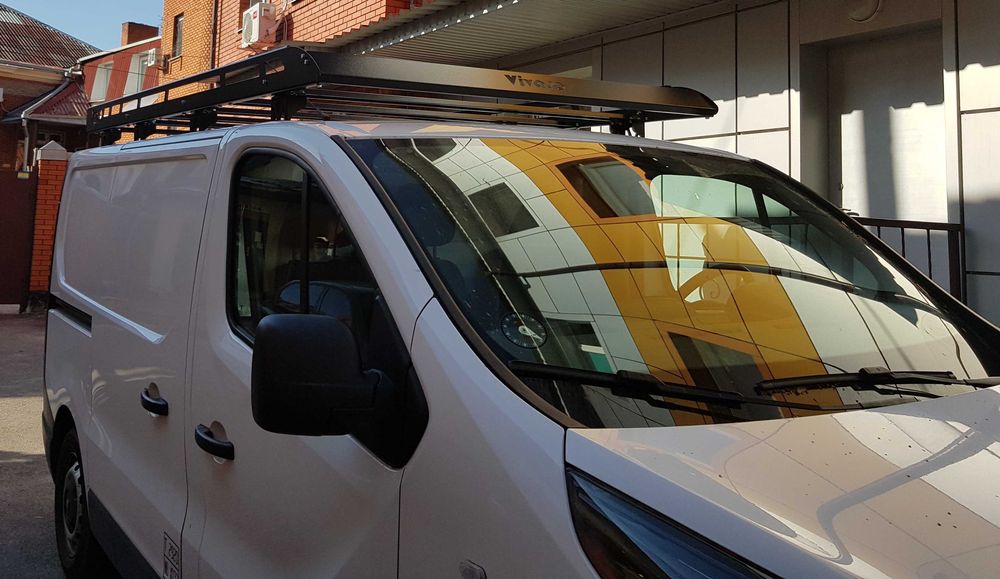 Багажник експедиційний на крышу Рено Трафик Опель Виваро Примастар: 16 ...