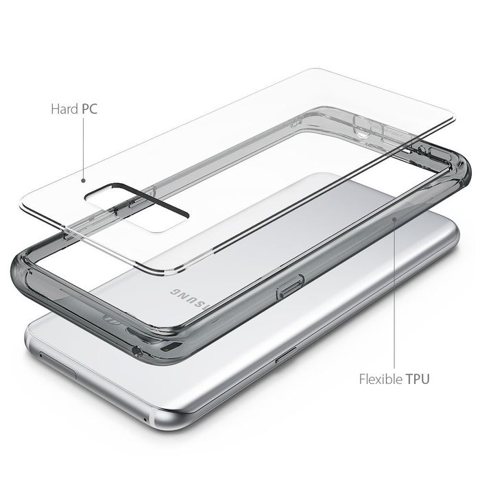 Etui Rearth Ringke do Samsung Galaxy S8+ Fusion Smoke Black