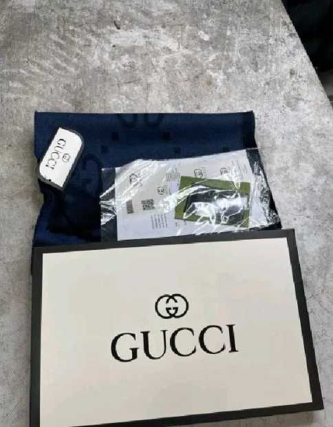 Шарф чоловічий Гуччи в коробці Шарф мужской Gucci