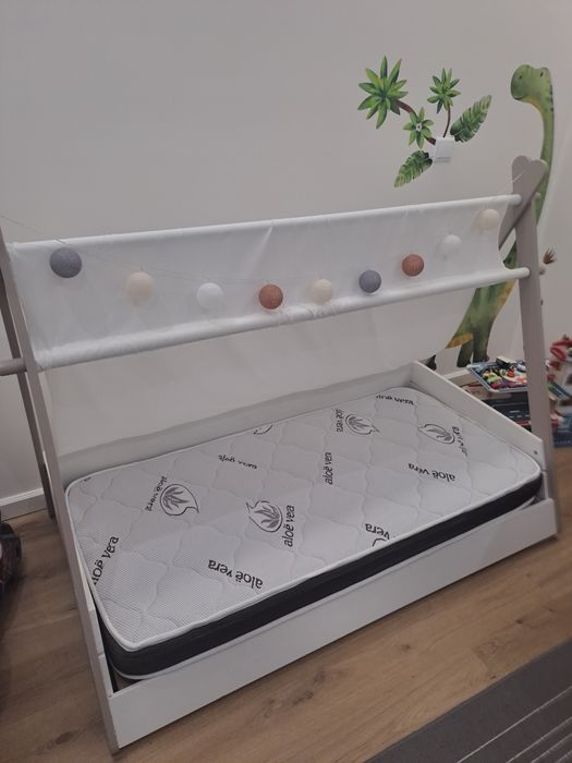 Cama Infantil Montessori com Colchão