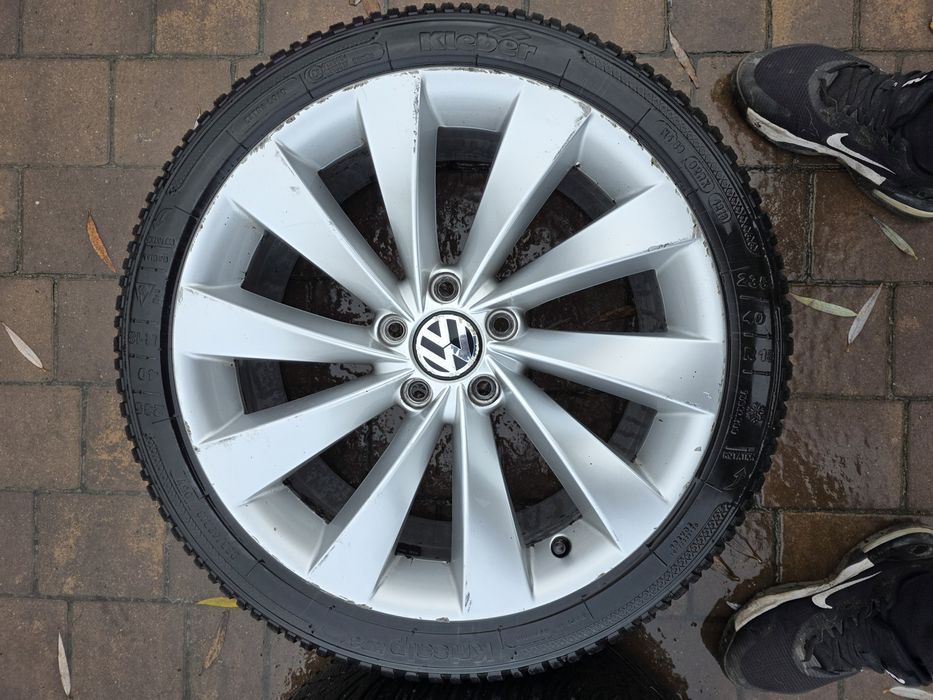 Koła Felgi Aluminiowe 18" Zimowe VW Passat CC Scirocco Interlagos 8J