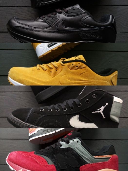 Распродажа остатков мужские кроссовки Nike air max,95,90, New Balance: 790  грн. - Мужская обувь Нежин на Olx