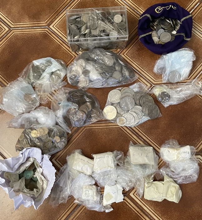 Moedas variados Paises