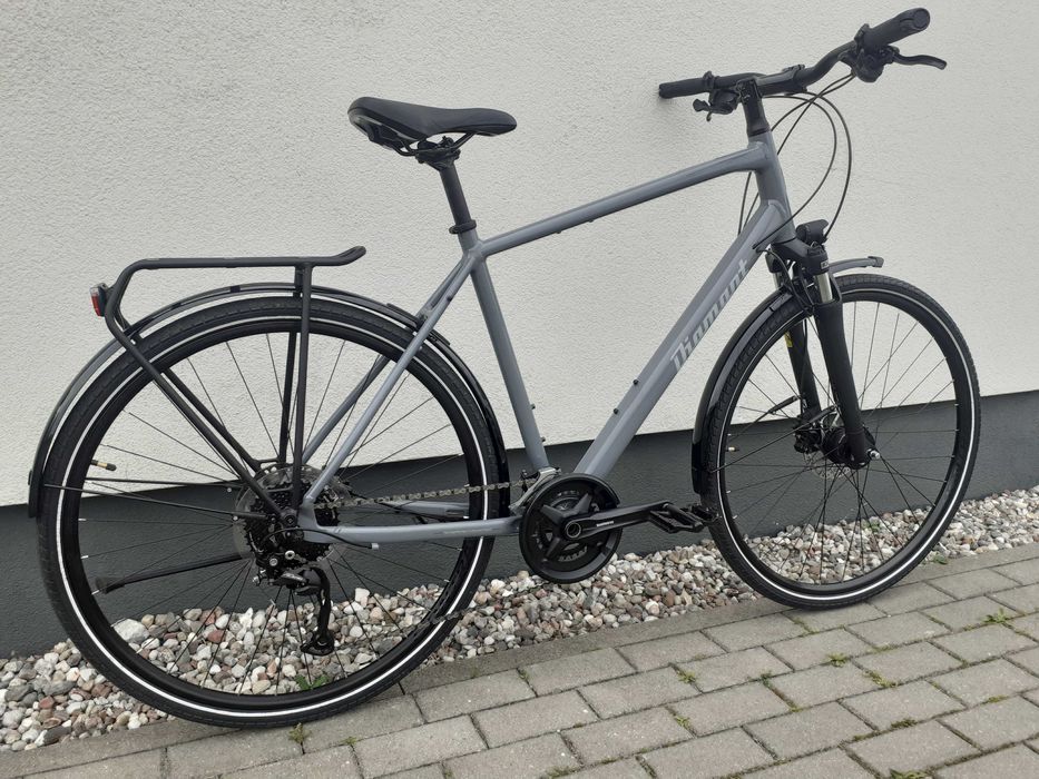 diamant elan deluxe hydraulika trekking merida kola 28 cube jak nowy