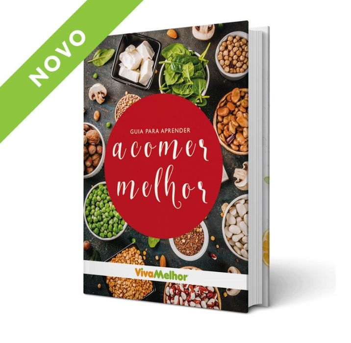 Livro VIVA MELHOR Guia Para Aprender A COMER MELHOR - NOVO! Selado!