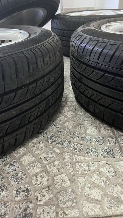 Jantes originais volkswagen Polo – R15 + pneus 195