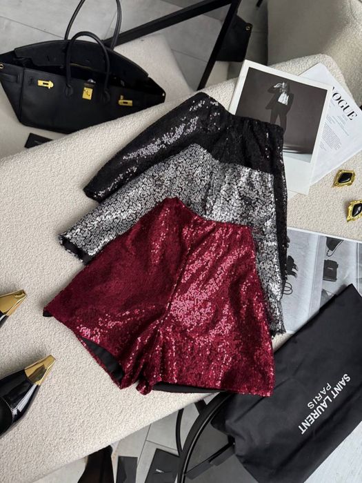 Шорти жіночі в паєткі святкові