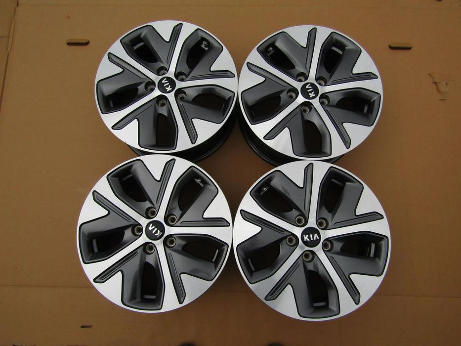 4x Felgi 17 Kia Niro Ceed II III Proceed Venga Hyundai i30 Kona Tucson ix25 ix20 ix35 Mazda CX-3 CX-5 CX30 + czujniki TPMS