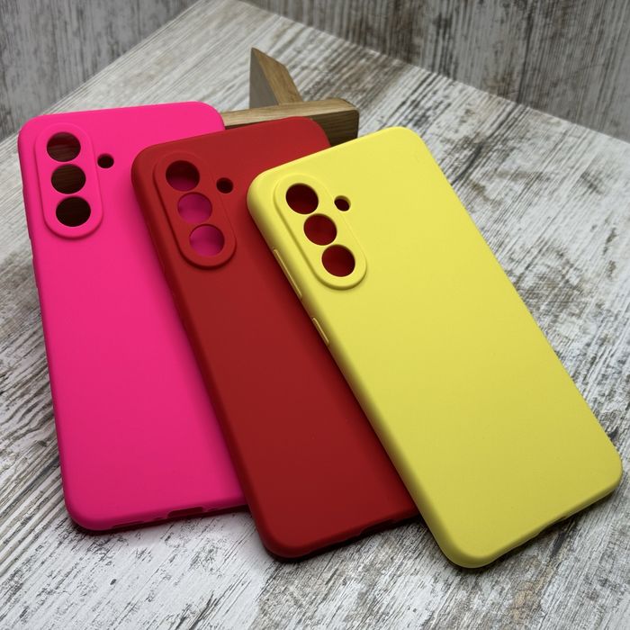 Не пачкаются ‼️ Чехол Silicone Case на Samsung A56/ A36/ A26 чохол