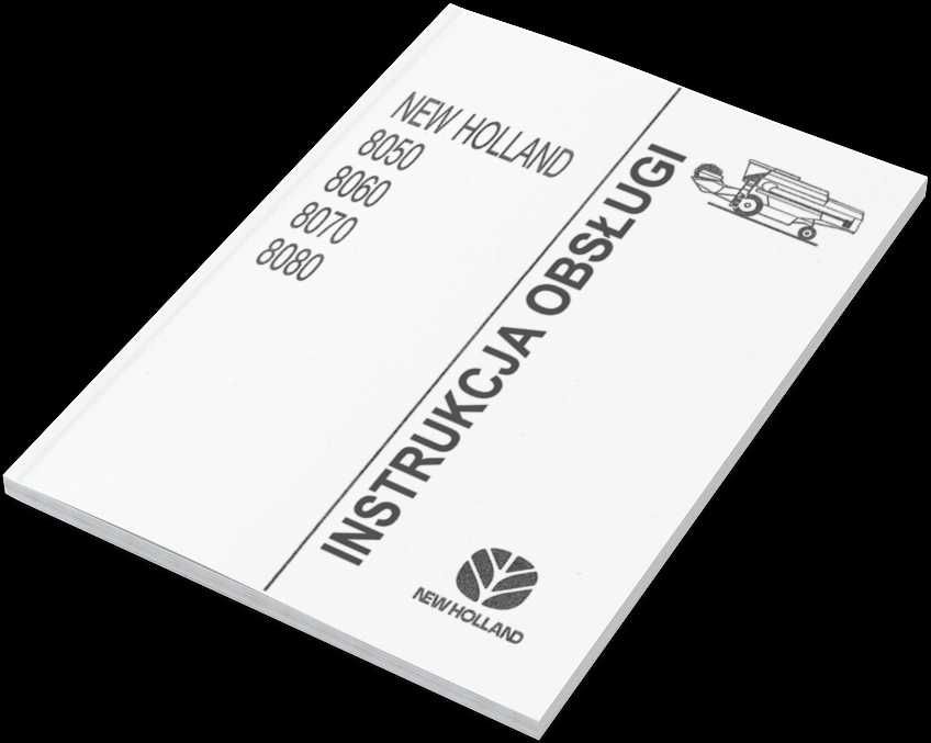 Instrukcja obsługi New Holland Clayson NH 8060