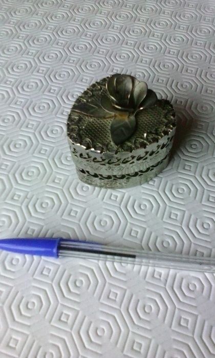 Lote de 2x caixas metálicas antigas