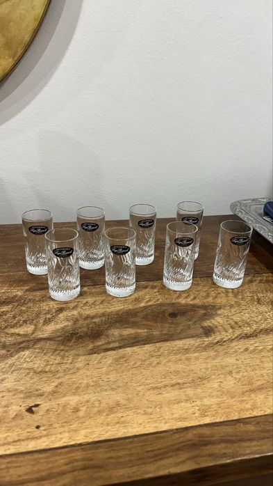 Conjunto de 8 copos com 7cl da linha Mixology - marca Luigi Bormioli