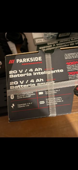 Bateria 4ah Smart “inteligente” Parkside