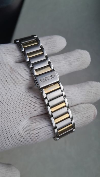 Годинник часы Citizen eco-drive diamond gold
