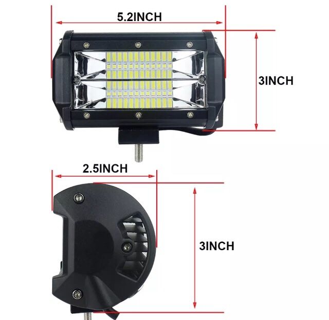 Barra Led / foco 18w até 600w