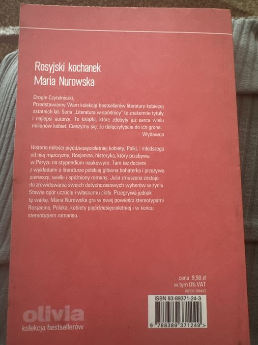 Rosyjski kochanek Maria Nurowska