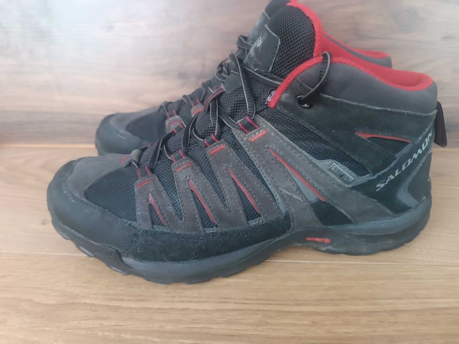 Ботинки берцы trekking Salomon X Mid goreTex 43 27.5 см Vietnam кожа