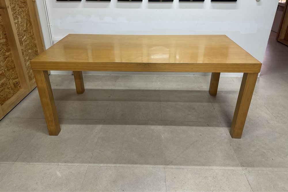 Mesa em madeira faia, 180x90