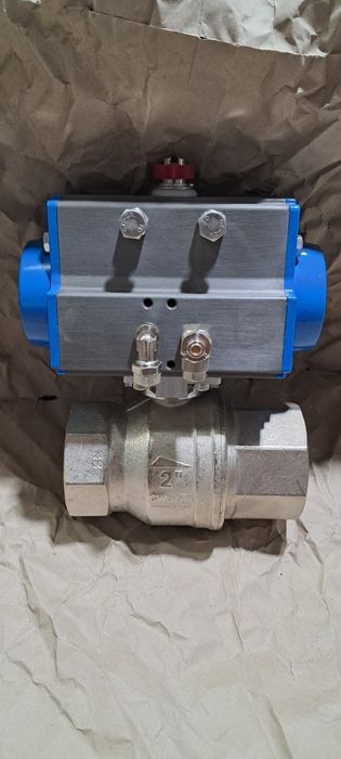 Кульовий кран з пневмоприводом 2"