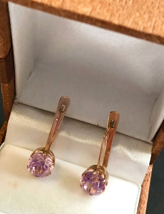 Сережки Золоті Класика Стиль  Ретро. 583 проб. 3.30 гр.