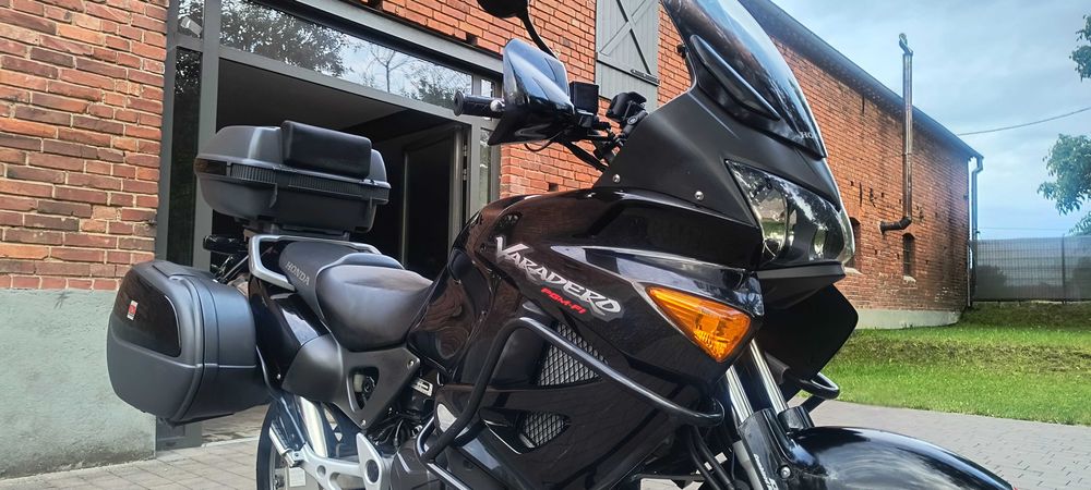 HONDA VARADERO 1000 oryginał 3 kufry plus drugi czarny KODO motocykle raty transport